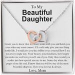 Daughter Necklace From Dad, Daughter Necklaces From Mom, Gifts For Daughter From Dad