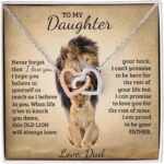 My Daughter Necklace, Daughter Necklace From Dad, Daughter Gifts From Dad, Gifts For Daughter From Dad