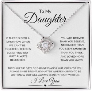 My Daughter Necklace, Daughter Necklaces From Mom, Mother Daughter Necklace, Father Daughter Necklace, Daughter Gifts From Dad